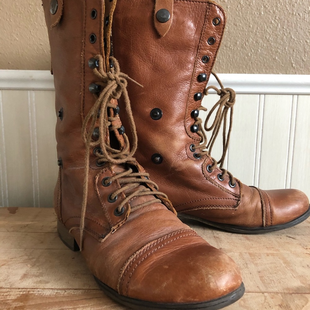 Steve Madden Combat Boots